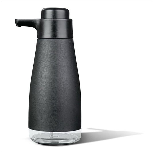 AIKE 15fl.oz Liquid Soap Dispenser for Dish and Hand Soap Matte Black