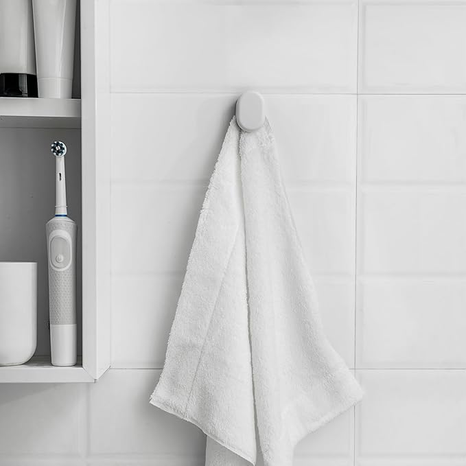 BEZOX Toothpaste Holder Wall Mount Tube Hook – Face Cream Tubes Hanger Wall Mounted Tooth Paste Organizers Gripper, 1 PCS