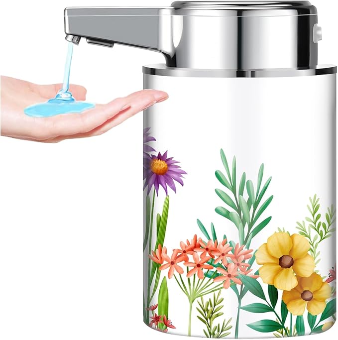 Automatic Soap Dispenser,soap Dispenser Dish soap Dispenser Hand Bathroom Touchless with Infrared Sensor （Secret Realm）