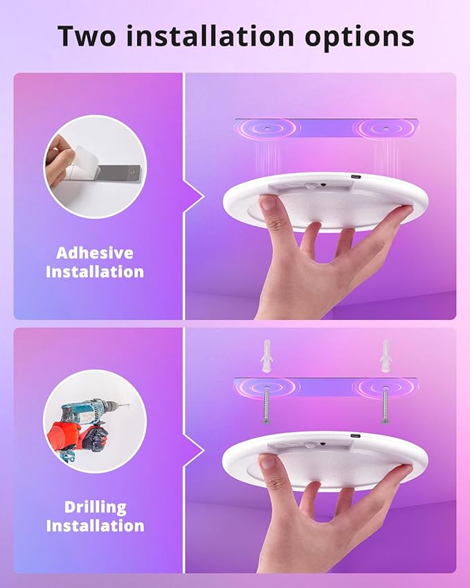 wowatt Rechargeable Shower Light with Remote, RGB Colors Changing & White Light for Shower, Shower Lights for Inside Shower with Motion Sensor, IP44 Waterproof Lights for Shower Closet Bedroom