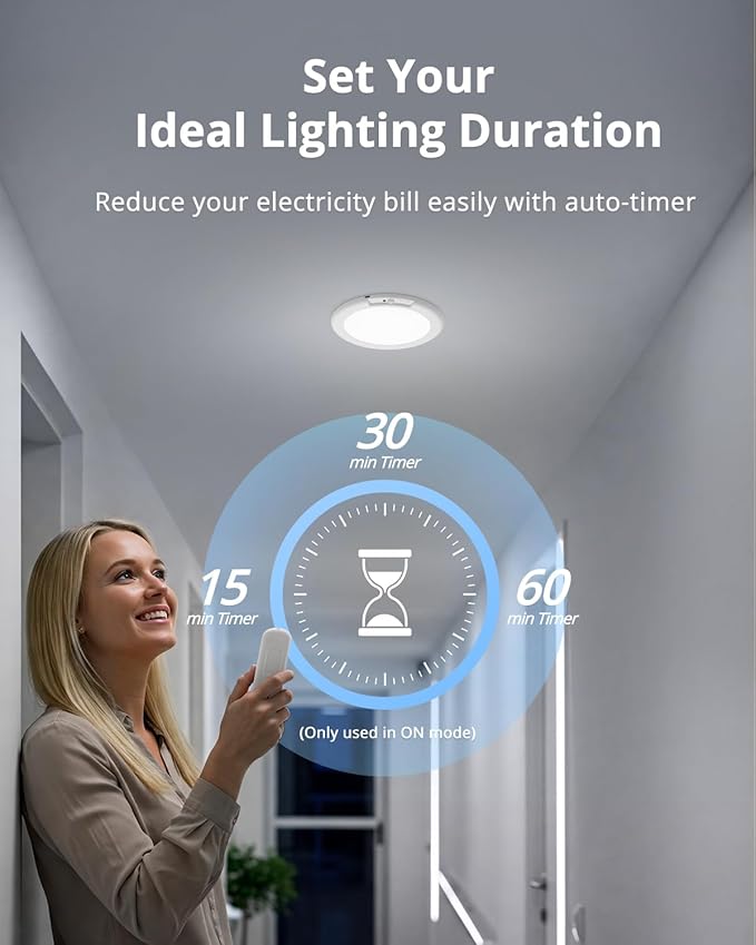 Combuh 2 Pack Rechargeable RGB Ambient Shower Light Waterproof Inside, LED 13 Color Changing Mood Lighting for Bathroom Cordless Battery Operated Stick on Ceiling Lamp with Remote for Bathtub Bedroom