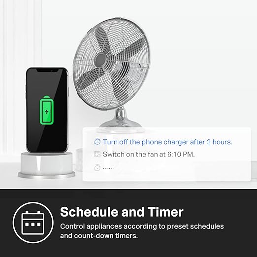 Kasa Matter Smart Plug w/ Energy Monitoring, Compact Design, 15A/1800W Max, Super Easy Setup, Works with Apple Home, Alexa & Google Home, UL Certified, 2.4G Wi-Fi Only, White, KP125M (4-Pack)