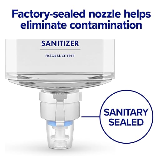 PURELL ES4 Manual Hand Sanitizer Dispenser, Graphite, Compatible with 1200 mL PURELL ES4 Hand Sanitizer Refills (Pack of 1) - 5024-01