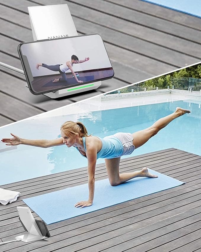 NANAMI Fast Wireless Charger, Charging Stand[with 20W PD Charger] 7.5W for iPhone 17/17 Pro/17 Pro Max/16/15/14/13/12, 10W Phone Charger Dock for Samsung Galaxy S26/S26+/S25/S25+/S25 ultra/S24/S23