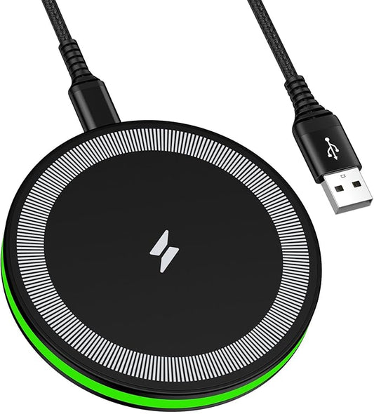 Samsung S26 Ultra Wireless Charger,Wireless Charging Pad for Samsung Galaxy S26/S25 Ultra/S25 FE/S24 FE/S24 Ultra/S23+/S22,Android Wireless Charger Stand for Google Pixel 10 Pro XL/9 Pro/8 Pro/8/7/6/5
