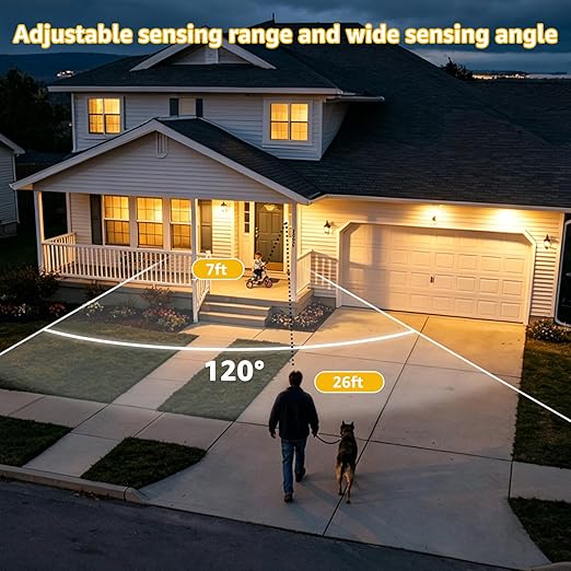 Motion Sensor Plug,Greencycle Wireless Motion Sensor Outlet with Timer Setting,PIR Sensor Plug to Auto Turn On/Off,Adjustable Detection Range,15A/1500W for Christmas Lights,Fans,Household Appliances
