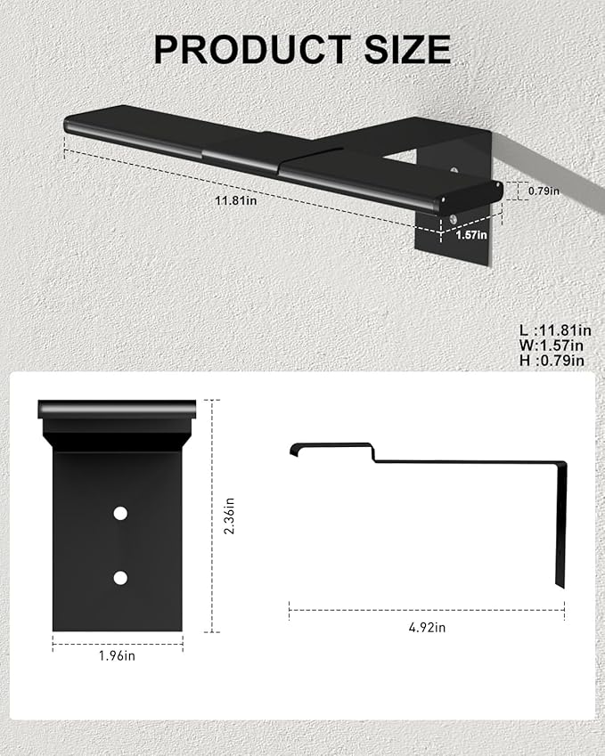 Picture Lights for Wall, 12'' Motion Sensor Rechargable Picture Light with 3 Color Temps , Dimmable Battery Wall Sconce for Wall Pictures with Remote, LED Art Light for Paintings, Gallery, Portrait