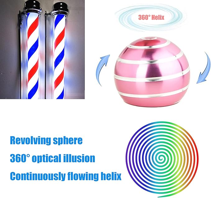 Desk-Fidget-Toys for Kinetic-Toy: Cool-Gadgets Cool-Stuff for Adults Kids Teens, Spinning Up to 180 Seconds, Stress Relief Toy for Optical-Illusion Gift for Office School Home Women Men
