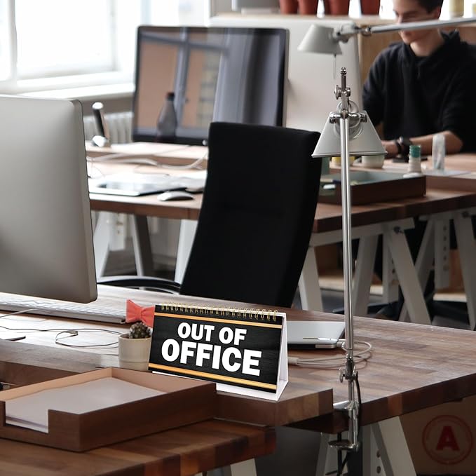 Fancy Land Desk Flip Accessories Funny Desk Supplies for Work 30 Desktop Flip Messages Decor Office Colleague Coworkers