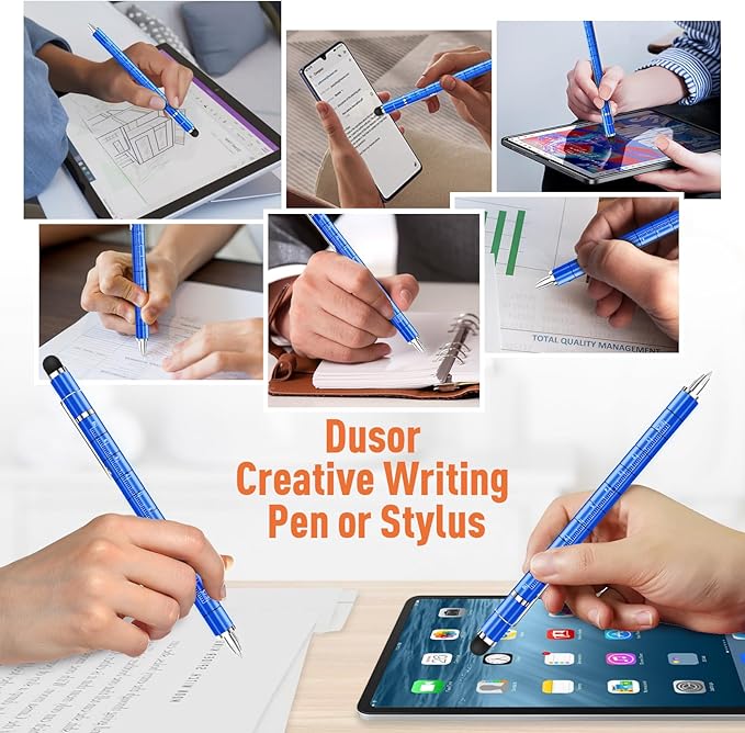 Dusor Gifts for Men Fidget Pen, 2026 Graduation Gift for Him Her Multifunction Pen, Anniversary Birthday Father‘s Day Gifts for Men Dad Husband Brother Boyfriend, Cool Stuff Gadgets for Son Teens Boy