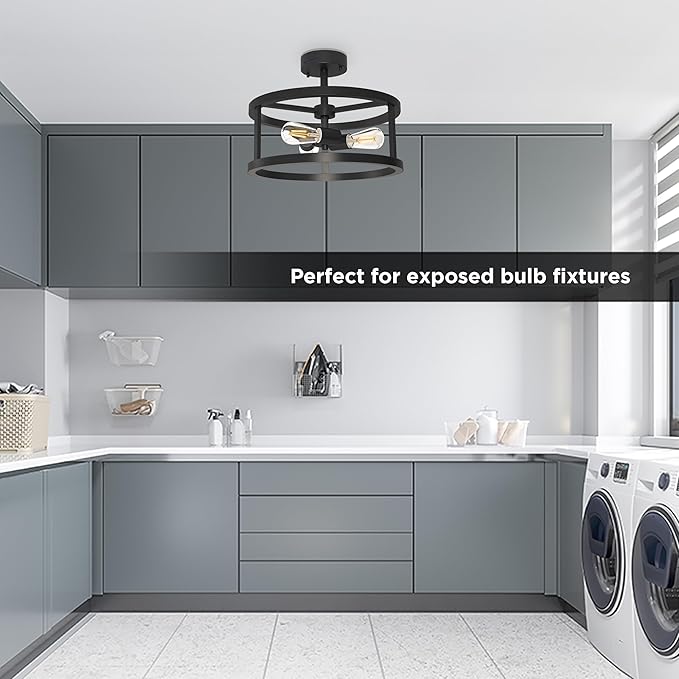 Feit Electric Indoor/Outdoor and Non-Dimmable LED Bulb with Exposed Filament and Motion Sensor Activation (Works in the Dark Only) ST19 on E26 Base, 60W Equiv, 5000K, Daylight - ST19CL950CA/MM/FILED