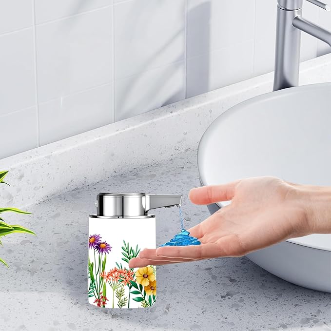Automatic Soap Dispenser,soap Dispenser Dish soap Dispenser Hand Bathroom Touchless with Infrared Sensor （Secret Realm）