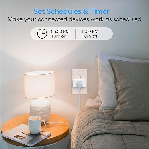 Zwave Smart Plug 800 Series Zwave Outlet Built-in Repeater Range Extender, Mini Zwave Plug Work with SmartThings, Wink, Alexa, Google Assistant, Z-Wave Hub Required, FCC and ETL Listed, 1875W