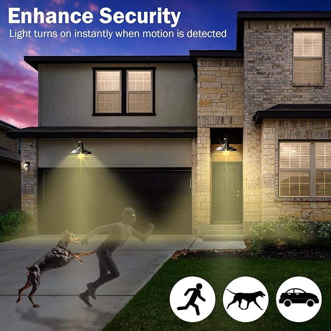 Sengled Motion Sensor Light Bulbs, A19 LED Dusk to Dawn Bulbs 3000K Soft White, Motion Activated Indoor Outdoor Light Bulbs 8.8W (60W Equivalent) 800 Lumens for Porch, Garage, Hallway, 6 Pack