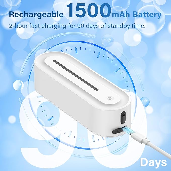 Automatic Soap Dispenser Wall Mount for Bathroom, 14.2oz Rechargeable Touchless Adjustable Auto Smart Hand/Dish Liquid Soap Dispenser for Bathroom,Kitchen,Office, Gel
