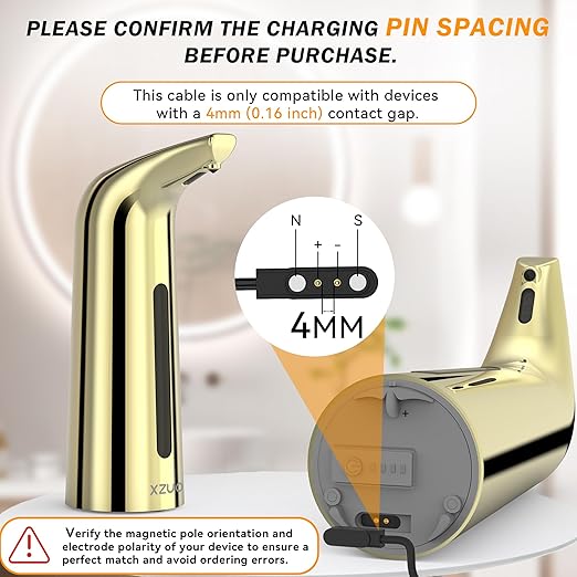 Automatic soap Dispenser Magnetic Charging Cable