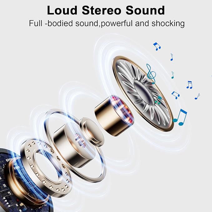 Hupoaf Adjustable Cell Phone Stand with Wireless Induction Bluetooth Speaker, HD Surround Sound for Home and Outdoors, Compatible with iPhone/Samsung Galaxy, 2026 Birthday Gifts for Men Women Dad Mom