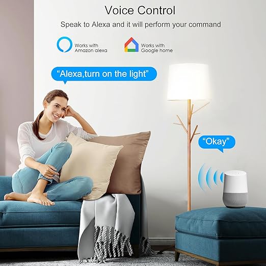 30A Hight Power WiFi Smart Switch Relay, use Ewelink APP Remote with Timer, with 2.4Ghz Wireless Transmitter, Compatible with Alexa & Google Home