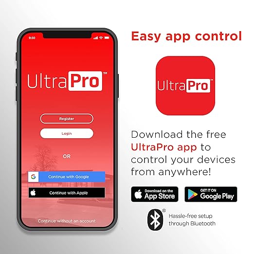 UltraPro In-Wall Smart Outlet, Receptacle, 2.4 GHz Wi-Fi, No Hub Required, Works with Alexa & Google Assistant, Tamper-Resistant, 1 Wi-Fi & 1 Always On Outlet, Simple Setup, Easy-To-Use-App, 51400