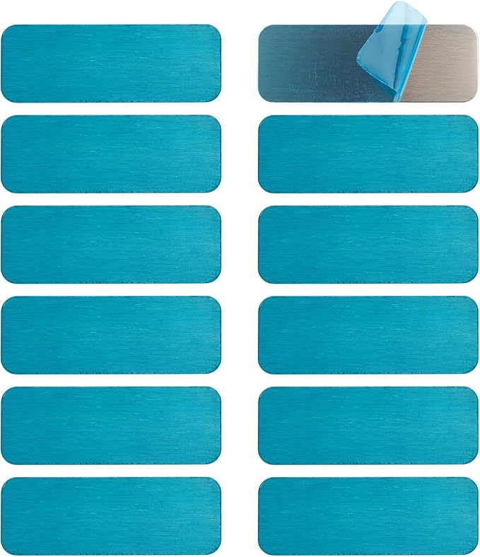 12 Pcs Under Cabinet Lights Magnetic stickys，Replacement Magnetic Strips with Adhesive Backing for Rechargeable Motion Sensor Lights Wireless Under Counter Light for Cabinet Lighting