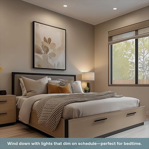 Smart Dimmer by Deako, Single-Pole, Rocker-Style Dimming, 2.4 GHz Wi-Fi, Remote App, Voice Control w/Alexa, Google Home, No Hub Required, Neutral Wire Required, White