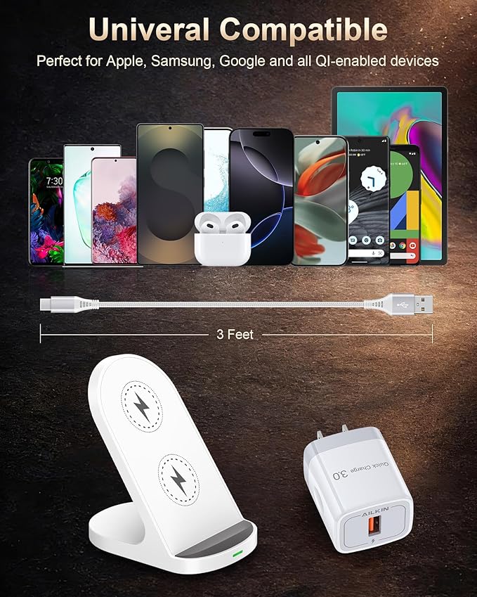 Pixel 10a Wireless Charger for Google Pixel 10 Pro XL 9a 9 Pro 8 8a 7 6 Fold, Wireless Charging Stand Cordless Phone Snap Holder for Samsung Galaxy S26 Ultra S25 S24 iPhone 17 Cargador Station Android