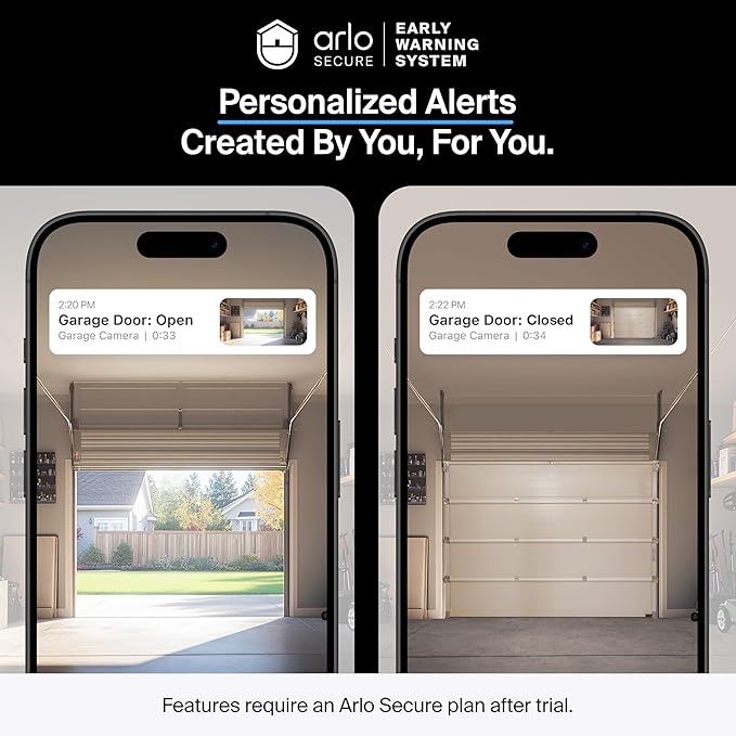 Arlo Pro 3 Floodlight Camera + Outdoor Charging Cable | Home Security Camera with 2K Video and HDR | Wire-Free, Weather-Resistant, Color Night Vision, Spotlight, 160-Degree Field of View, 2-Way Audio