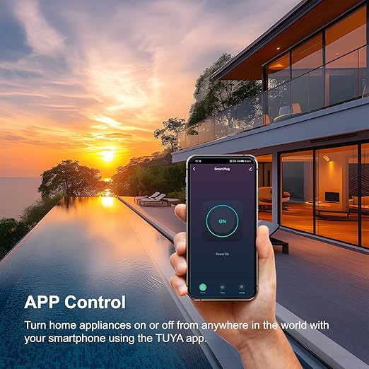 Smart Plug, WiFi Plugs Work with Alexa & Google Assistant, Smart Outlet with Timer & Group Controller, WiFi Outlet for Home, No Hub Required, ETL & FCC Certified, 2.4GHz WiFi, 10A, 2 Pack