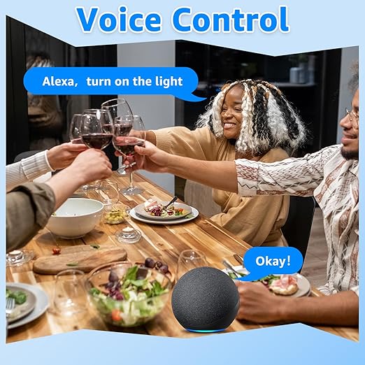 WiFi Smart Outlet Plug with Remote,GreenCycle 3 Electric Smart Plug with Remote,Compatible with Alexa and Google Home via Tuya,15A/1500W，Remote Control from Anywhere,TUV FCC List(2.4G)