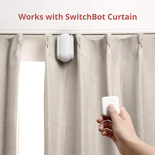 SwitchBot Smart Plug Mini, 15A Energy Monitoring, WiFi & Bluetooth Outlet, Compatible with Alexa, Google Assistant, Home Assistant, App Control, Timer Function, No Hub Required, Compact Design