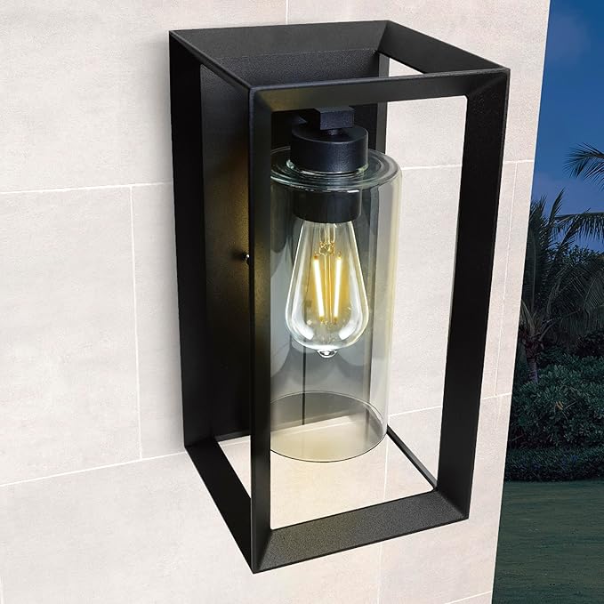 Feit Electric Indoor/Outdoor and Non-Dimmable LED Bulb with Exposed Filament and Motion Sensor Activation (Works in the Dark Only) ST19 on E26 Base, 60W Equiv, 5000K, Daylight - ST19CL950CA/MM/FILED