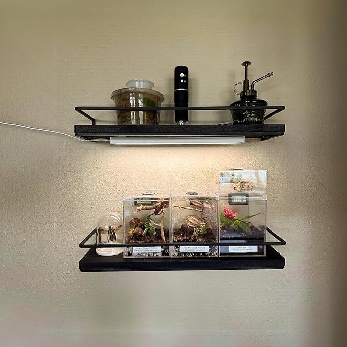Led Under Cabinet Light, 12 Inch Led Light Bar, Warm White 3000K, Plug in Undercabinet Led Lighting, Lightweight USB Light Strip, Under Counter Lights for Kitchen/Room/Shelf/Desk/Showcase-UNO-UT
