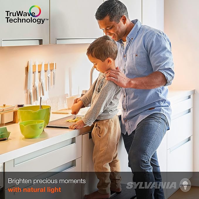 LEDVANCE Sylvania TruWave Natural Series Long Solid Connector for Under Cabinet Light System - 1 Pack, White (61811)